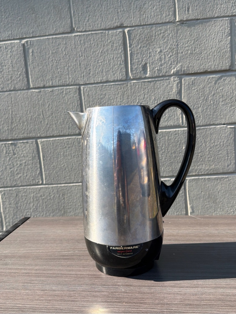 Vintage Farberware Super Fast Fully Automatic 12 Cup Percolator #142. P ONLY!